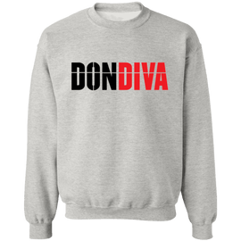 Don Diva Logo Crew Neck Sweatshirt (unisex)