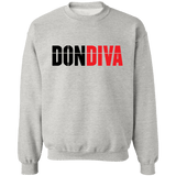 Don Diva Logo Crew Neck Sweatshirt (unisex)